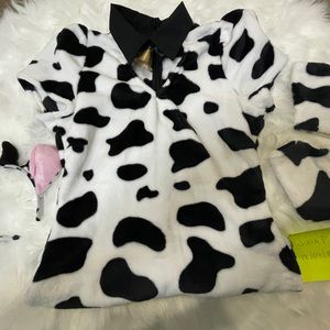 Dolls Kill Cow Bodysuit Costume
